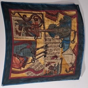 Vntg Silk scarf